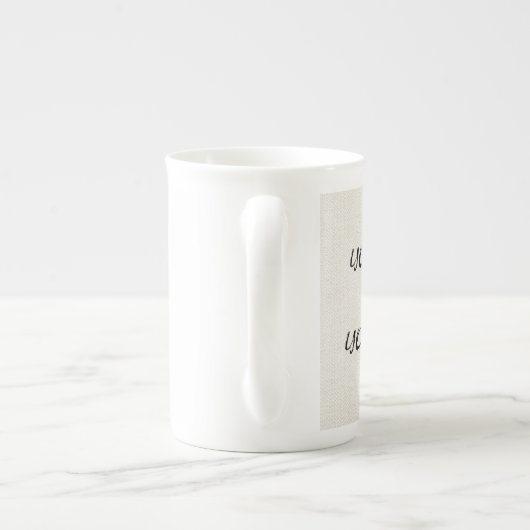 Creëer Je eigen Bone China Mok (Achterkant)