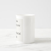 Creëer Je eigen Bone China Mok (Voorkant)