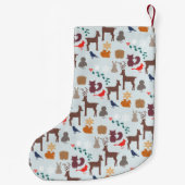 Creëer Je eigen bos creaties Kleine Kerstsok (Achterkant)