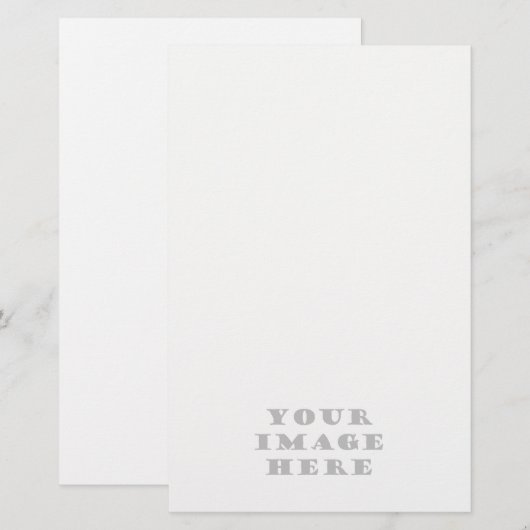 Creëer je eigen briefpapier (Voorkant / Achterkant)