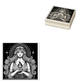 Creëer Je Eigen Brigid Godin Vuur Haard Thuis Rubberstempel (Gestempeld)