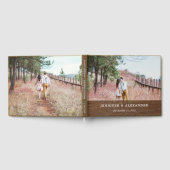 Creëer je eigen bruid en bruidefotobruiloft gastenboek (Volledig)