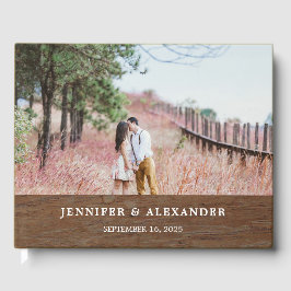 Creëer je eigen bruid en bruidefotobruiloft gastenboek