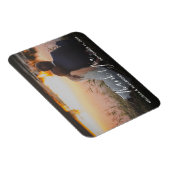 Creëer je eigen bruiloft bedankt je foto magneet (Rechterzijde)