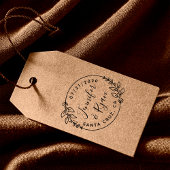 Creëer je eigen bruiloft met snoepje op de datum rubberstempel