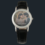 Creëer je eigen bruiloft verloving horloge<br><div class="desc">Creëer je eigen bruiloft,  foto's van het verloving. U kunt uw eigen foto toevoegen en namen en jaar toevoegen.</div>