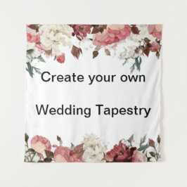 Creëer je eigen bruiloft wandkleed