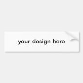 creëer je eigen bumpersticker (Voorkant)