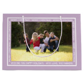 Creëer je eigen cadeautas met kerstlavendel! (Voorkant)