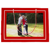 Creëer je eigen cadeautas met rode kersttasje (Achterkant)