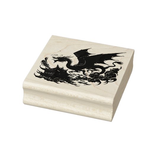 Creëer Je Eigen Chinese Dojo Kasteel Draak Rubberstempel (Stempel)