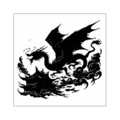 Creëer Je Eigen Chinese Dojo Kasteel Draak Rubberstempel (Afrduk)