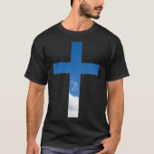 Creëer je eigen Christelijke cross change PHOTO SK T-shirt (Voorkant)