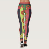 Creëer je eigen Cool Hakuna Matata Happy Kerstmis Leggings (Achterkant)