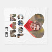 Creëer je eigen Cool mama 7-brieffoto voor haar Fleece Deken (Voorkant (Horizontaal))