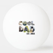 Creëer je eigen coole vader 7 brieffoto voor hem pingpongbal (Voorkant)
