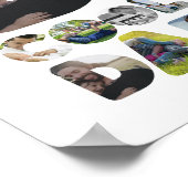 Creëer je eigen coole vader 7 brieffoto voor hem poster (Hoek)