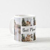 Creëer je eigen Custom Photo Collage Beste Mam Ooi Koffiemok (Voorkant links)