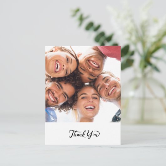 Creëer je eigen dankjewel briefkaart (Staand voorkant)