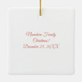 Creëer Je eigen dansende Daisies Angel Keramisch Ornament (Achterkant)