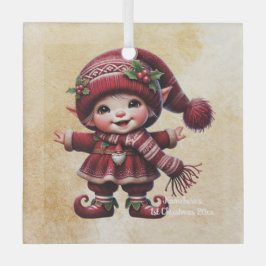 Creëer je eigen dansende vintage kerstgnoom glas ornament