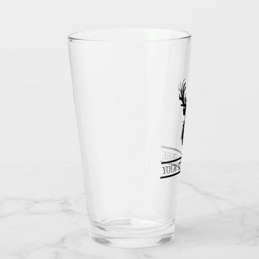 Creëer je eigen deer Hunter Beer Glas (Rechts)