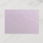 Creëer je eigen diep Paarse textuur Advieskaart (Achterkant)