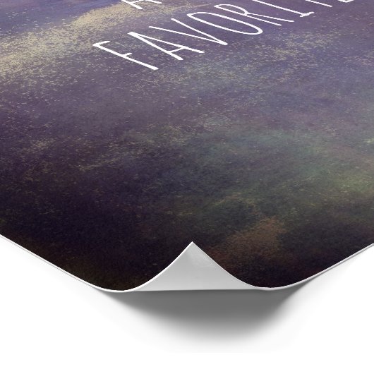 creëer je eigen distressed texture wall art poster (Hoek)