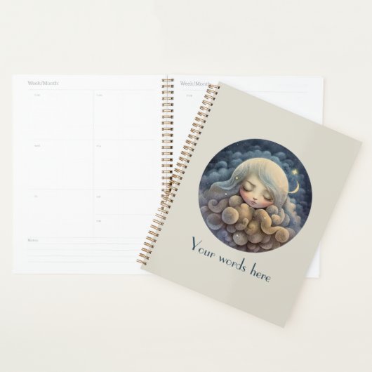 Creëer Je eigen droomtitania in de wolken Planner (Display)