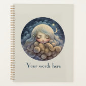 Creëer Je eigen droomtitania in de wolken Planner (Voorkant)