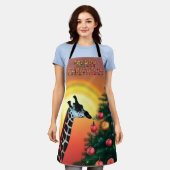 Creëer Je eigen Edgy Eerste Kerstmis uit Afrika Schort (Gedragen)