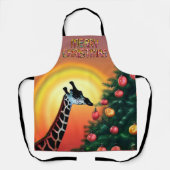 Creëer Je eigen Edgy Eerste Kerstmis uit Afrika Schort (Voorkant)