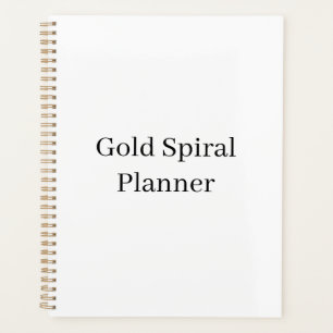 Creëer Je Eigen Eenvoudige Merkpromotie Goud Planner