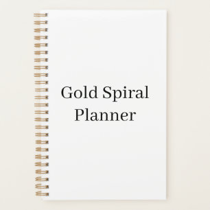 Creëer Je Eigen Eenvoudige Merkpromotie Goud Planner
