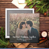 Creëer je eigen eerste kerstfeest met foto magneet