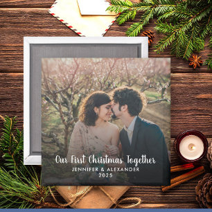Creëer je eigen eerste kerstfeest met foto magneet