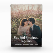 Creëer je eigen eerste kerstfeest samen fotoblokken (Voorkant)