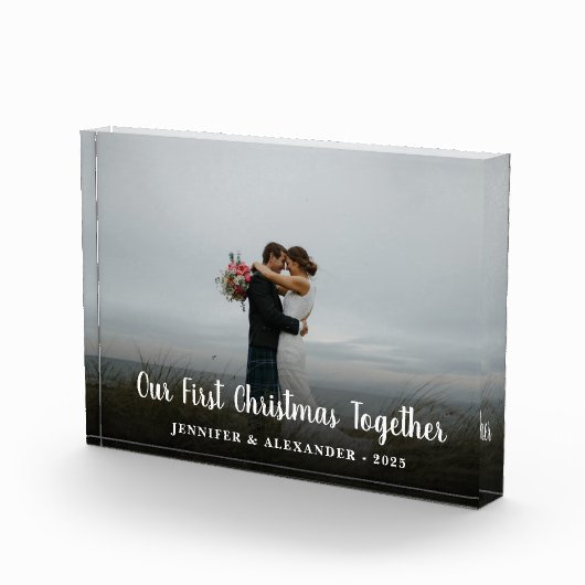 Creëer je eigen eerste kerstfeest samen fotoblokken (Rechts)