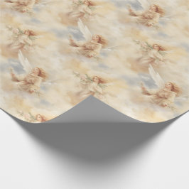 Creëer Je eigen  engelen Cadeaupapier