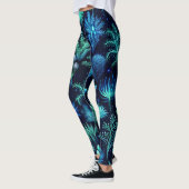 Creëer je eigen etherische turkooizen veldbloemen leggings (Links)
