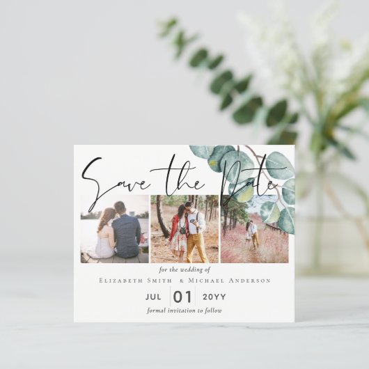 Creëer Je eigen Eucalyptus Greenery Wedding (Staand voorkant)