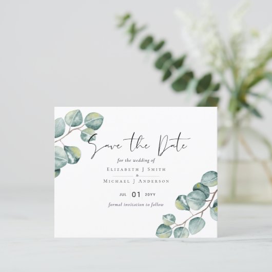 Creëer Je eigen Eucalyptus Greenery Wedding (Staand voorkant)