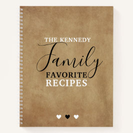  Creëer Je eigen familie Favoriete Ontvangt Kraft Notitieboek