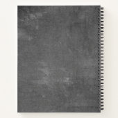 Creëer je eigen familie favoriete receptenbord notitieboek (Achterkant)