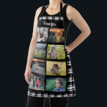 Creëer je eigen familiefilm apron schort<br><div class="desc">Het mooiste schort van fotocollage. U kunt het personaliseren en uw mooiste foto's en naam toevoegen en een zeer persoonlijk en uniek schort creëer.</div>