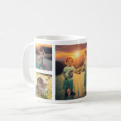 Creëer je eigen familiefogramnaam voor collage koffiemok (Voorkant links)