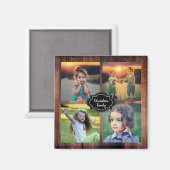 Creëer je eigen familiefogramnaam voor collage magneet (Voorkant / Achterkant)