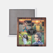 Creëer je eigen familiefogramnaam voor collage magneet (Voorkant / Achterkant)