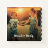 Creëer je eigen familiefogramnaam voor collage notitieboek (Achterkant)