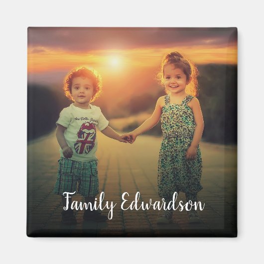 Creëer je eigen familiefonogram magneet (Voorkant)